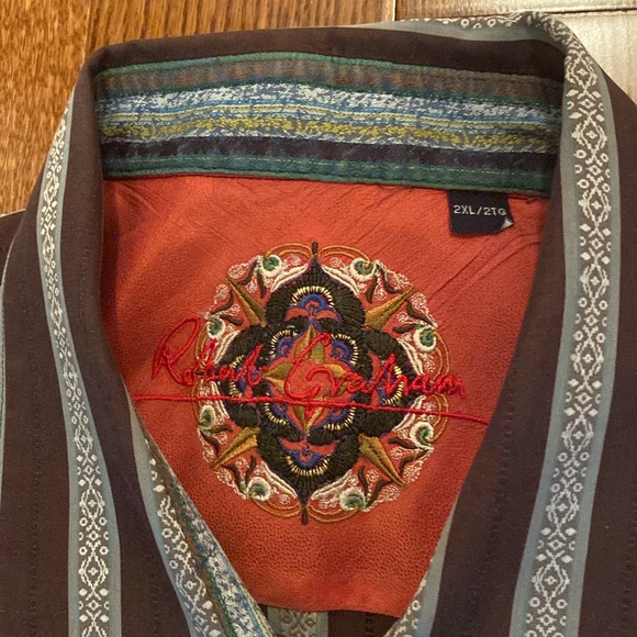 NWOT Robert Graham 2XL Shirt - Picture 2 of 6